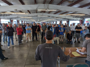 Watkins Glen Driver Meeting