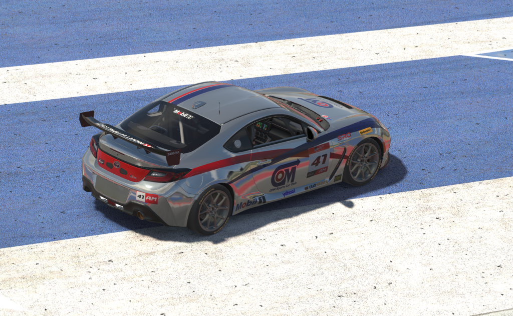 Ben Blaustein qualifies for the iRacing North America GR86 Cup